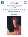 MOZART: String Quartets, K. 499, 'Hoffmeister' and K. 590, 'Prussian No. 3'
